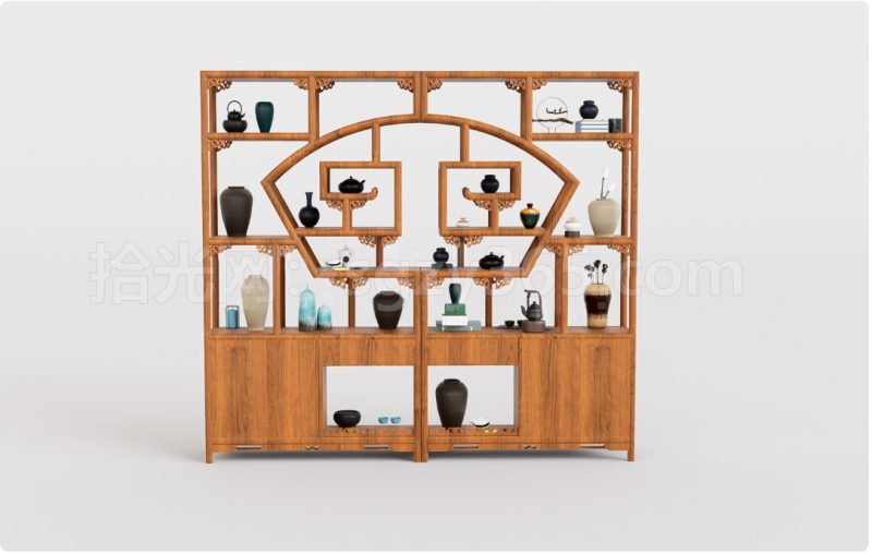 27002.SketchUp 展示柜模型-拾光资源网丨专注素材资源|软件|软件插件|软件问题|软件教程|Adobe软件|免费下载