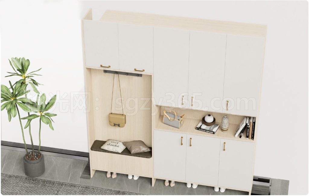 图片[2]-26002.SketchUp 鞋柜组合套  3D 模型