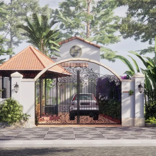 建筑外观别墅sketchup模型1-拾光资源网丨专注素材资源|软件|软件插件|软件问题|软件教程|Adobe软件|免费下载