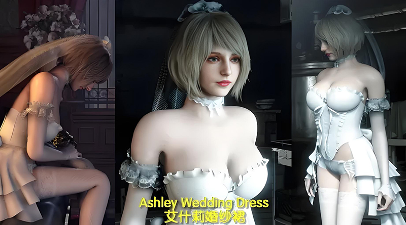 【MOD补丁】生化危机4重制版 阿什莉婚纱服装MOD + win11闪退修复补丁-拾光资源网丨专注素材资源|软件|软件插件|软件问题|软件教程|Adobe软件|免费下载