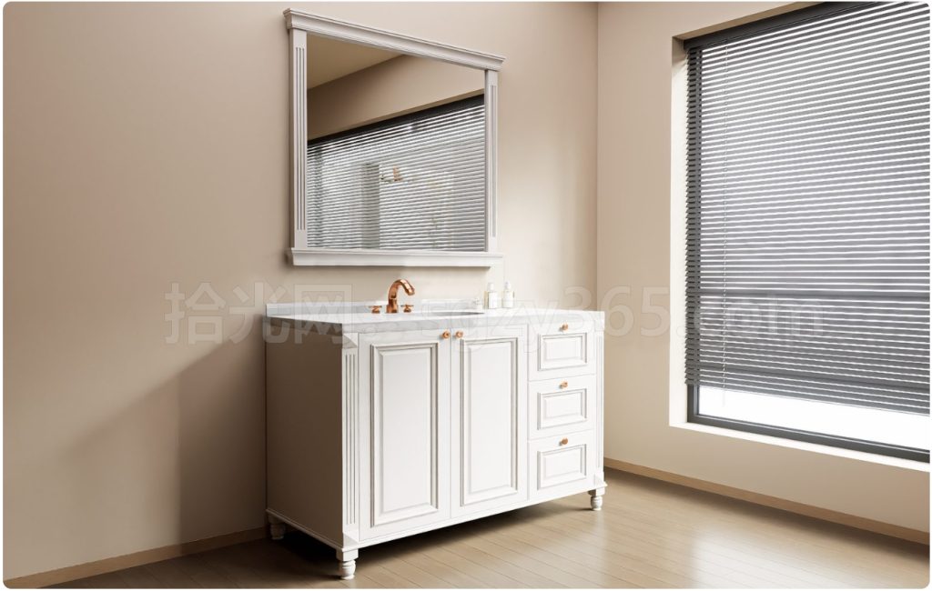 图片[2]-17331.SketchUp洗手盆 台盆 洗脸盆 浴室柜柜组合 3D 模型