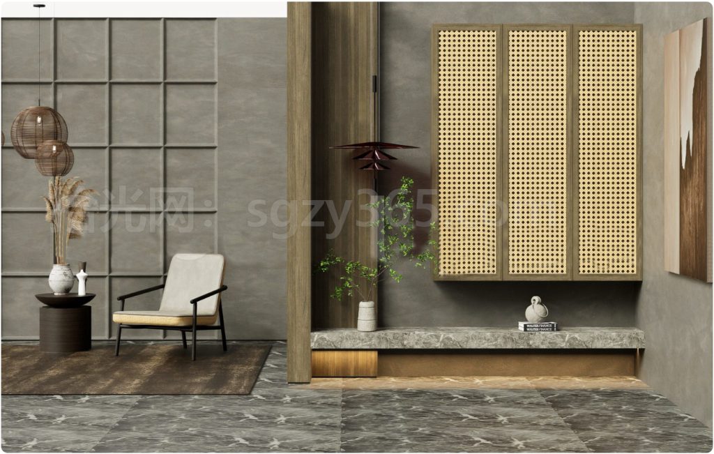 图片[1]-26329.SketchUp 鞋柜组合套 3D 模型