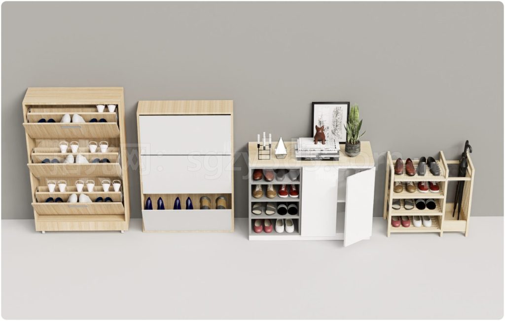 图片[2]-26332.SketchUp 鞋柜组合套 3D 模型