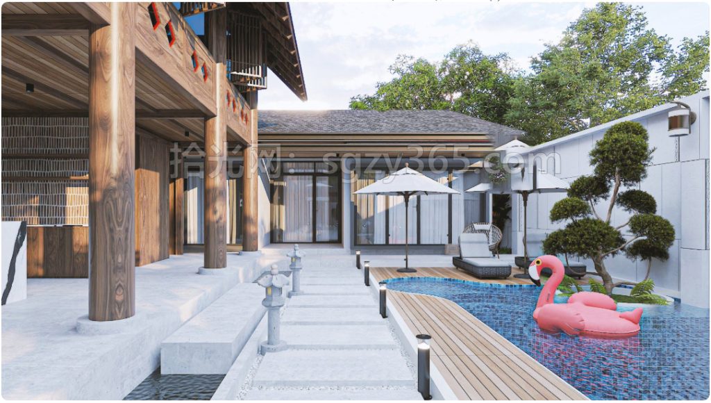 图片[10]-18001.SketchUp 别墅外观场景模型-拾光资源网丨专注素材资源|软件|软件插件|软件问题|软件教程|Adobe软件|免费下载