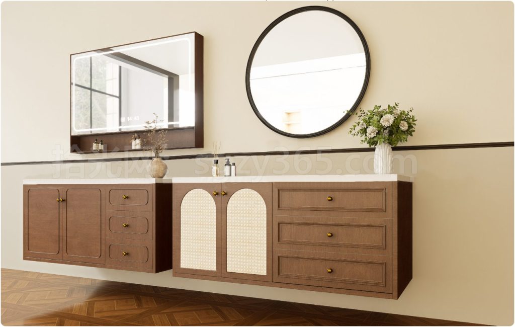 图片[2]-17332.SketchUp洗手盆 台盆 洗脸盆 浴室柜柜组合 3D 模型