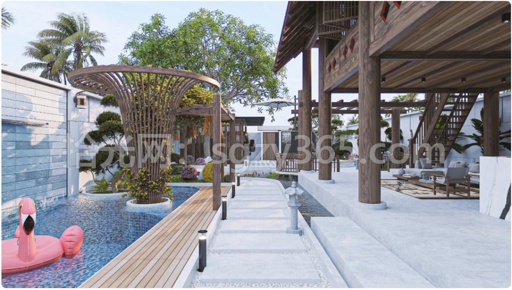 图片[4]-18001.SketchUp 别墅外观场景模型-拾光资源网丨专注素材资源|软件|软件插件|软件问题|软件教程|Adobe软件|免费下载