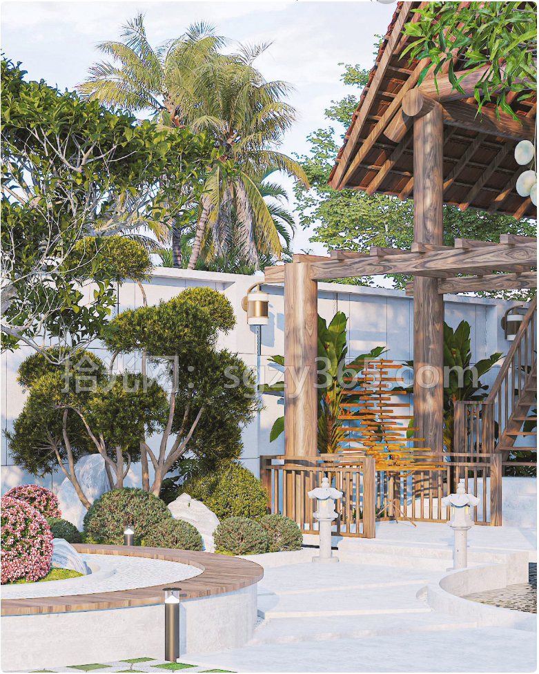 图片[8]-18001.SketchUp 别墅外观场景模型-拾光资源网丨专注素材资源|软件|软件插件|软件问题|软件教程|Adobe软件|免费下载