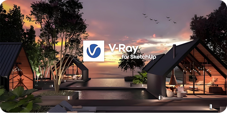 图片[1]-V-Ray for SketchUp 4.1 v7.2.5 专为草图大师平台打造渲染插件软件详细安装图文教程：附下载地址