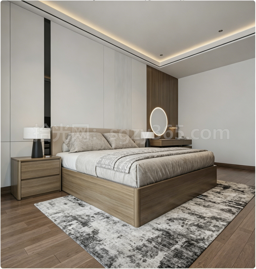 图片[4]|18004.SketchUp 卧室室内模型 SU模型 3D模型|拾光资源网｜SU 模型_3D 室内软装模型_草图大师设计素材各类软件下载站